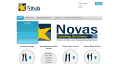 Desktop Screenshot of novas.co.za