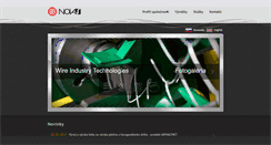 Desktop Screenshot of novas.sk