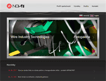 Tablet Screenshot of novas.sk