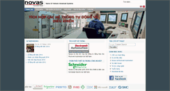 Desktop Screenshot of novas.com.vn